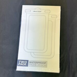 Hiearcool Waterproof Phone Pouch, IPX8 Waterproof Phone Case two pack fits most